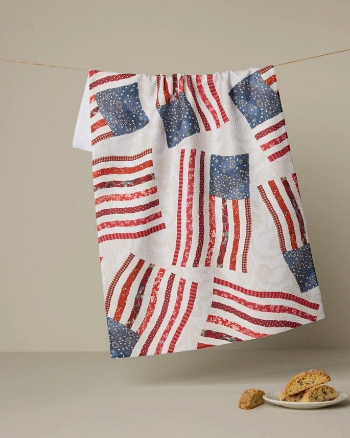 Patchwork Pride Tea Towel - The Nines