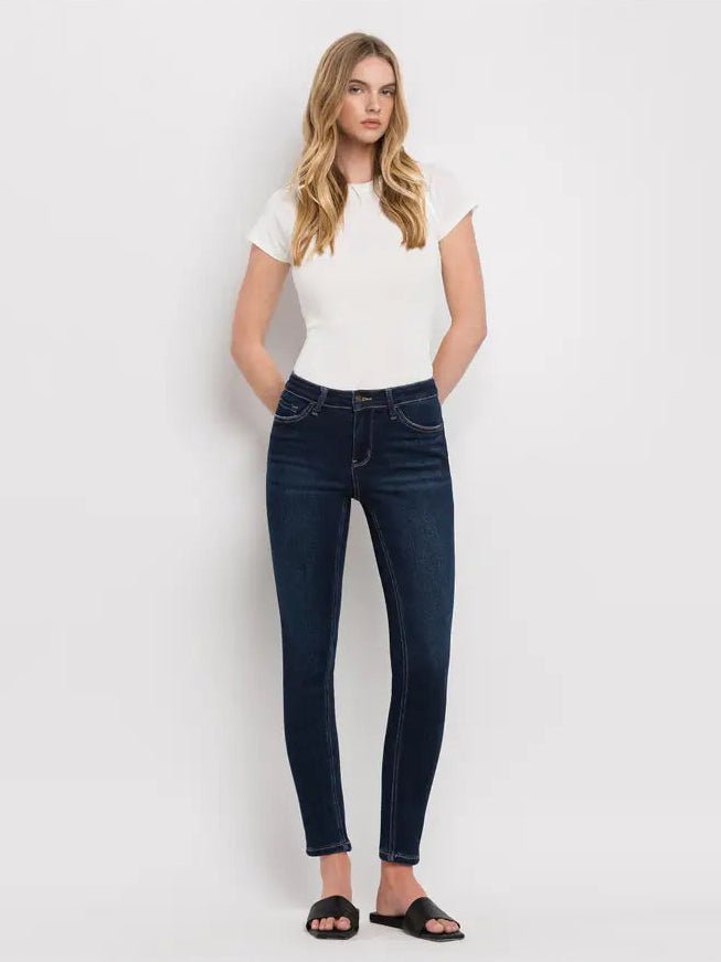 Lovervet Midrise Ankle Skinny Jeans - The Nines