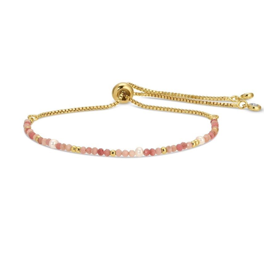 Delicate Stone Pulley Bracelet - 2 colors! - The Nines