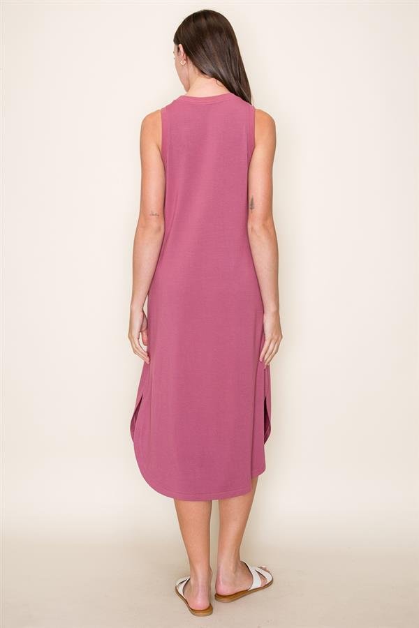 Super Soft Midi Pocket Dress - The Nines