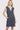 Nicole Navy Striped Pocket Dress - The Nines