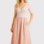 Striped Pocket Dresses - 2 Colors! - The Nines