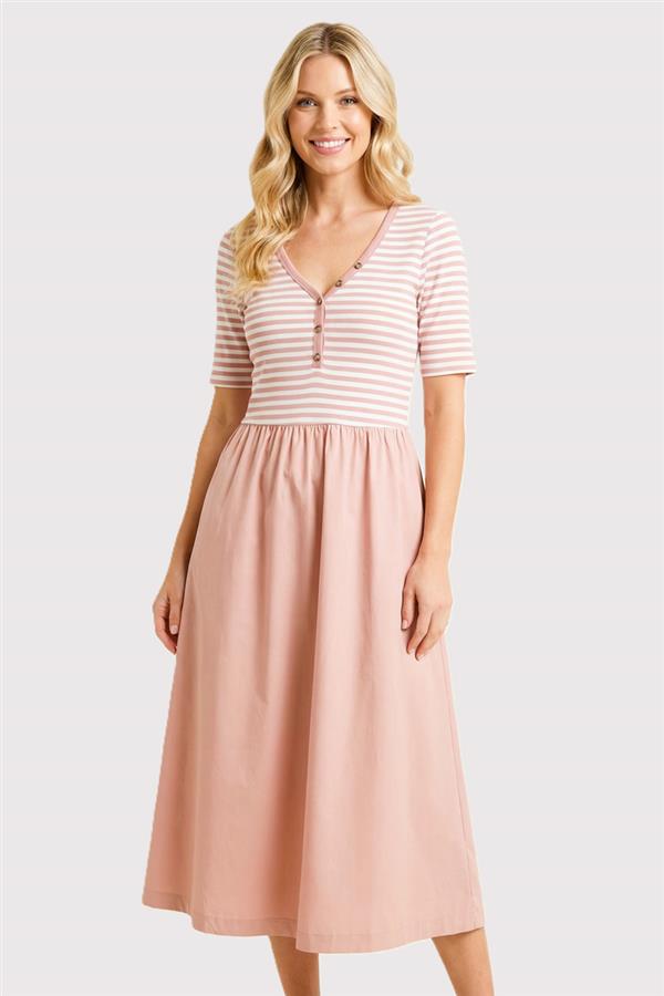 Striped Pocket Dresses - 2 Colors! - The Nines