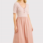 Striped Pocket Dresses - 2 Colors! - The Nines