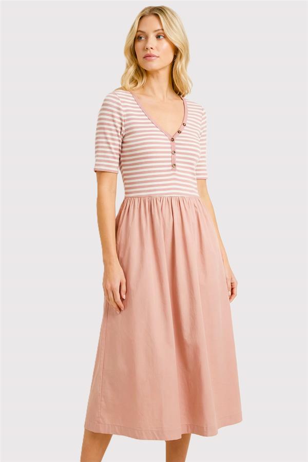 Striped Pocket Dresses - 2 Colors! - The Nines