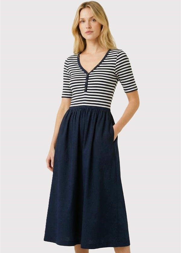 Striped Pocket Dresses - 2 Colors! - The Nines