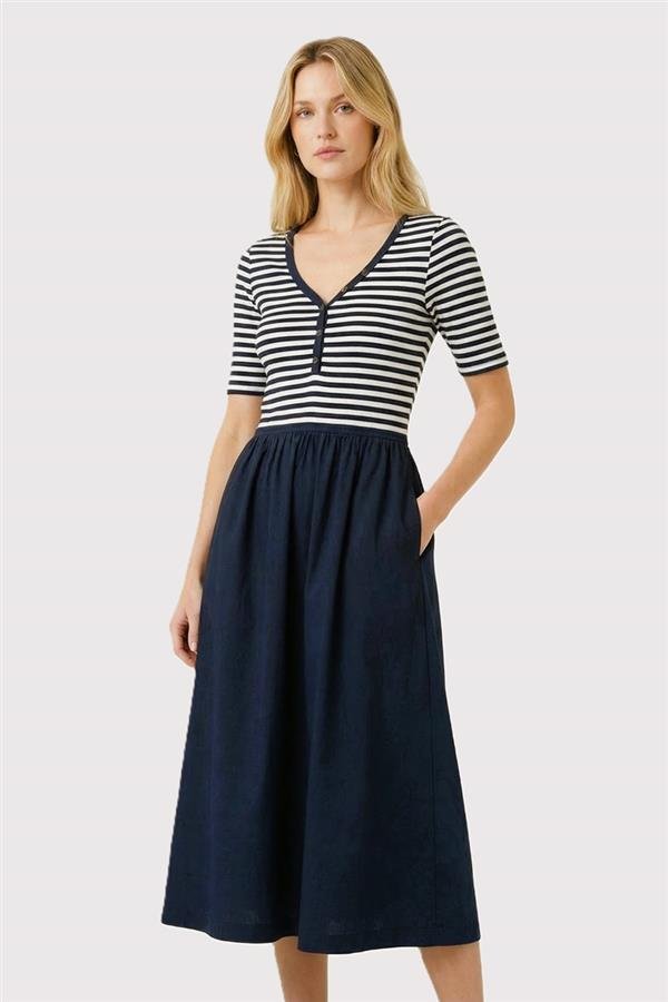 Striped Pocket Dresses - 2 Colors! - The Nines