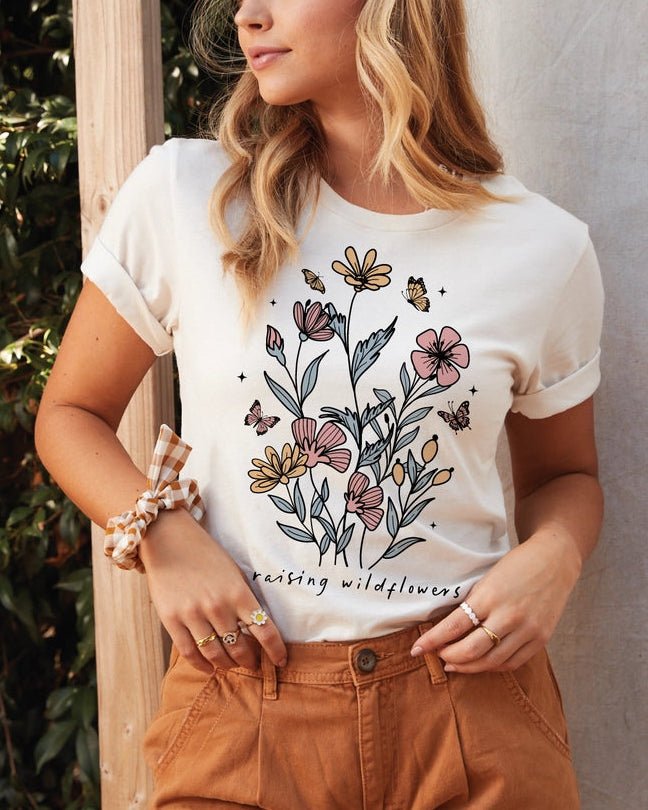 "Raising Wildflowers" Graphic Tee - The Nines