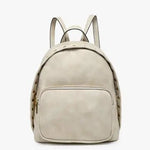 Sariya Studded Off White Backpack - The Nines