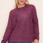 Raspberry Lightweight Sweater - The Nines