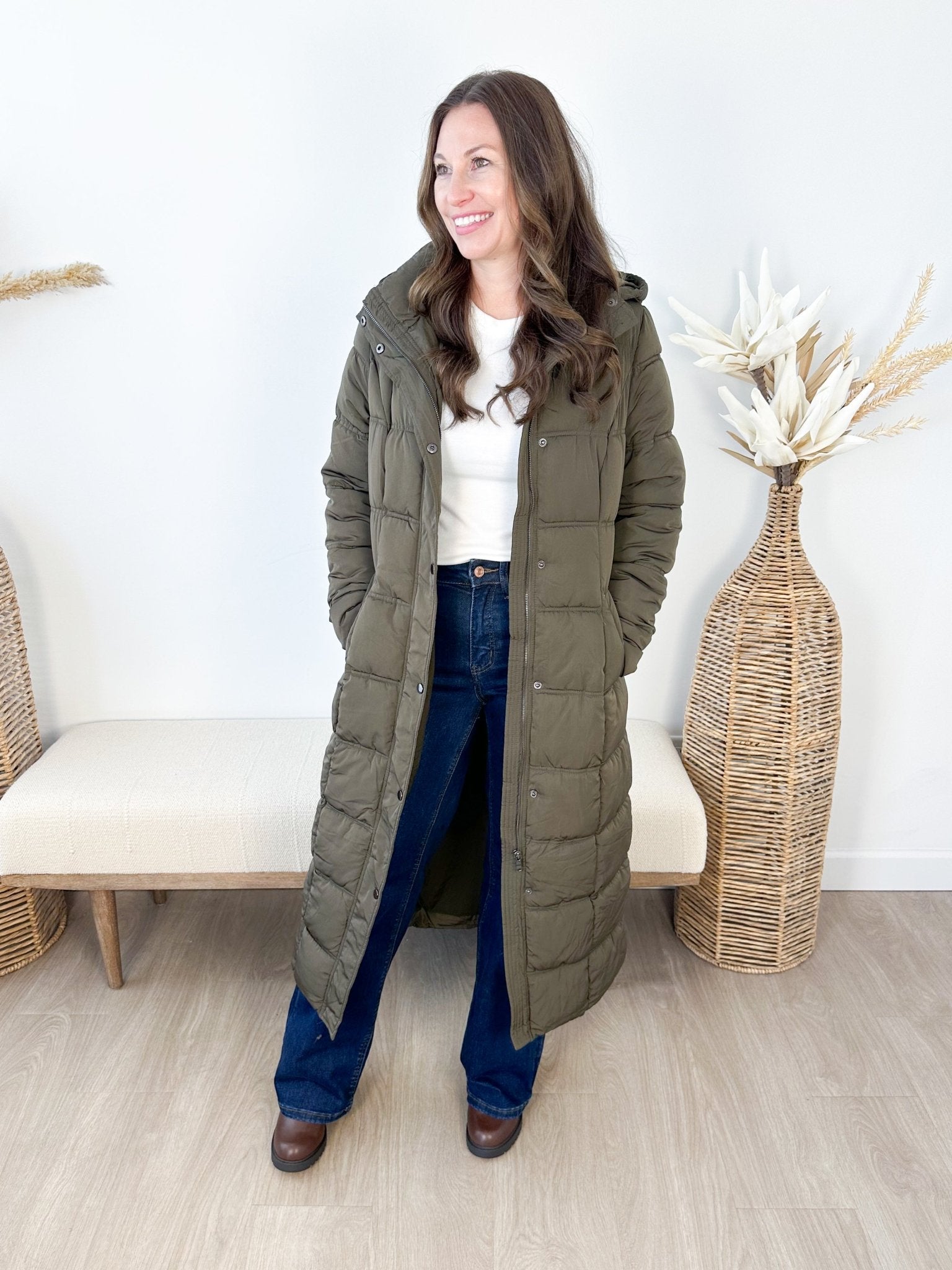 The Snowdrift Longline Puffer - 2 colors! - The Nines