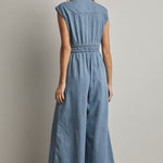 Kaelie Denim Jumpsuit - The Nines