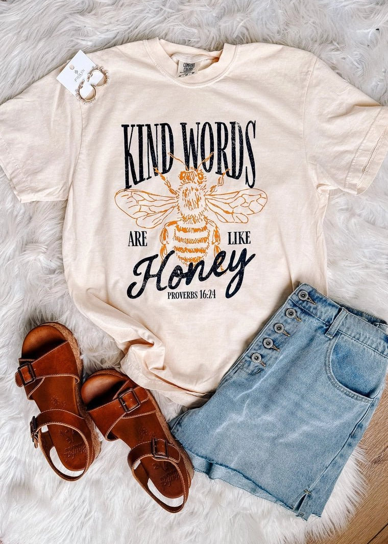 "Kind Words are like Honey" Tee - The Nines