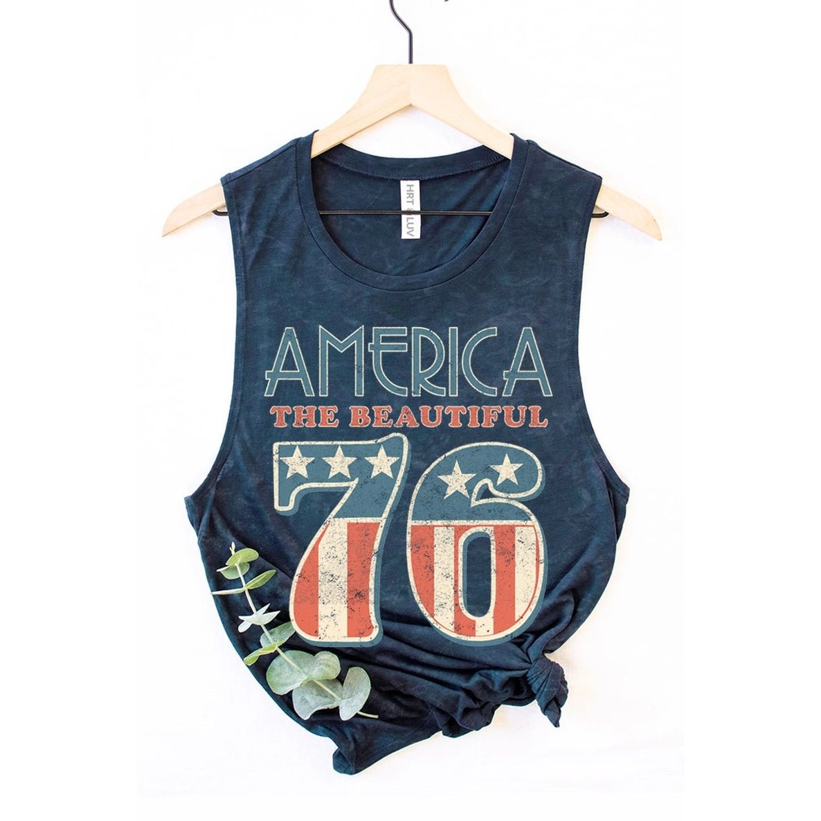 "America 76" Graphic Tank Top - The Nines
