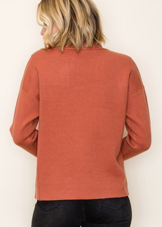 Mock Sweaters - 3 Colors! - The Nines