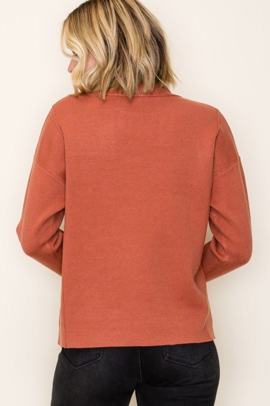Mock Sweaters - 3 Colors! - The Nines