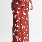 Brick Floral Skirt - The Nines