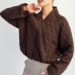 Quilted Bomber Jacket - 4 colors! - The Nines