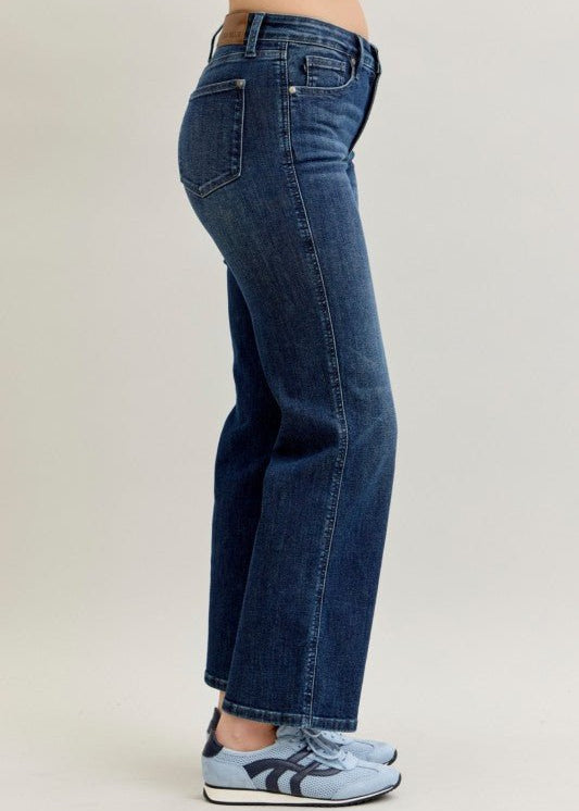 Judy Blue Classic Dark Wash Straight - The Nines