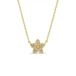 Petite Plumeria Flower Necklace - The Nines