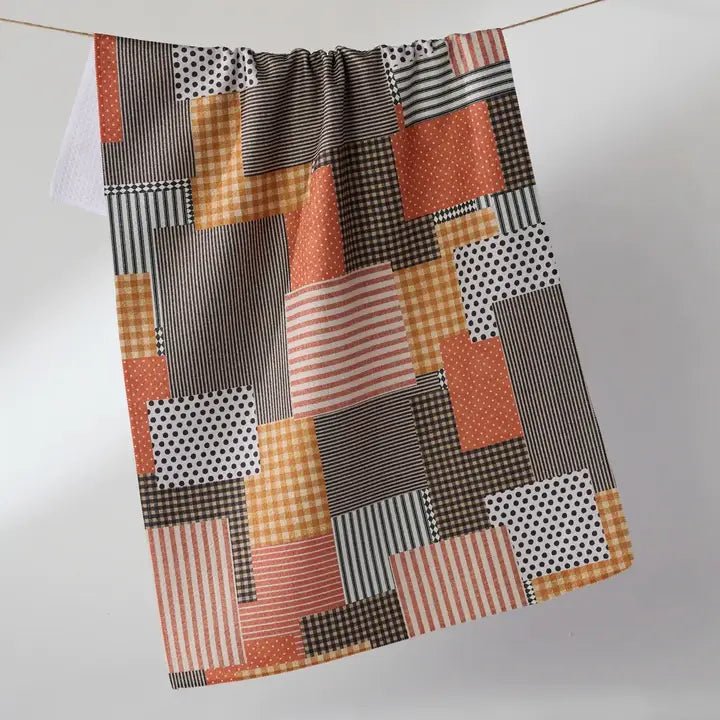 Patch and Pumpkin Tea Towel - The Nines