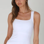 Clean Line Square Tank Top - 4 colors! - The Nines
