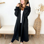 The After Hours Hooded Coat - 3 colors! - The Nines