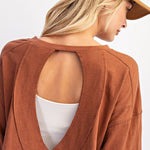 Cropped Long Sleeve Thumbhole Top - 4 Colors! - The Nines