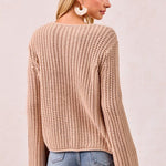 Solid Sweater Bow Tops - 2 Colors! - The Nines