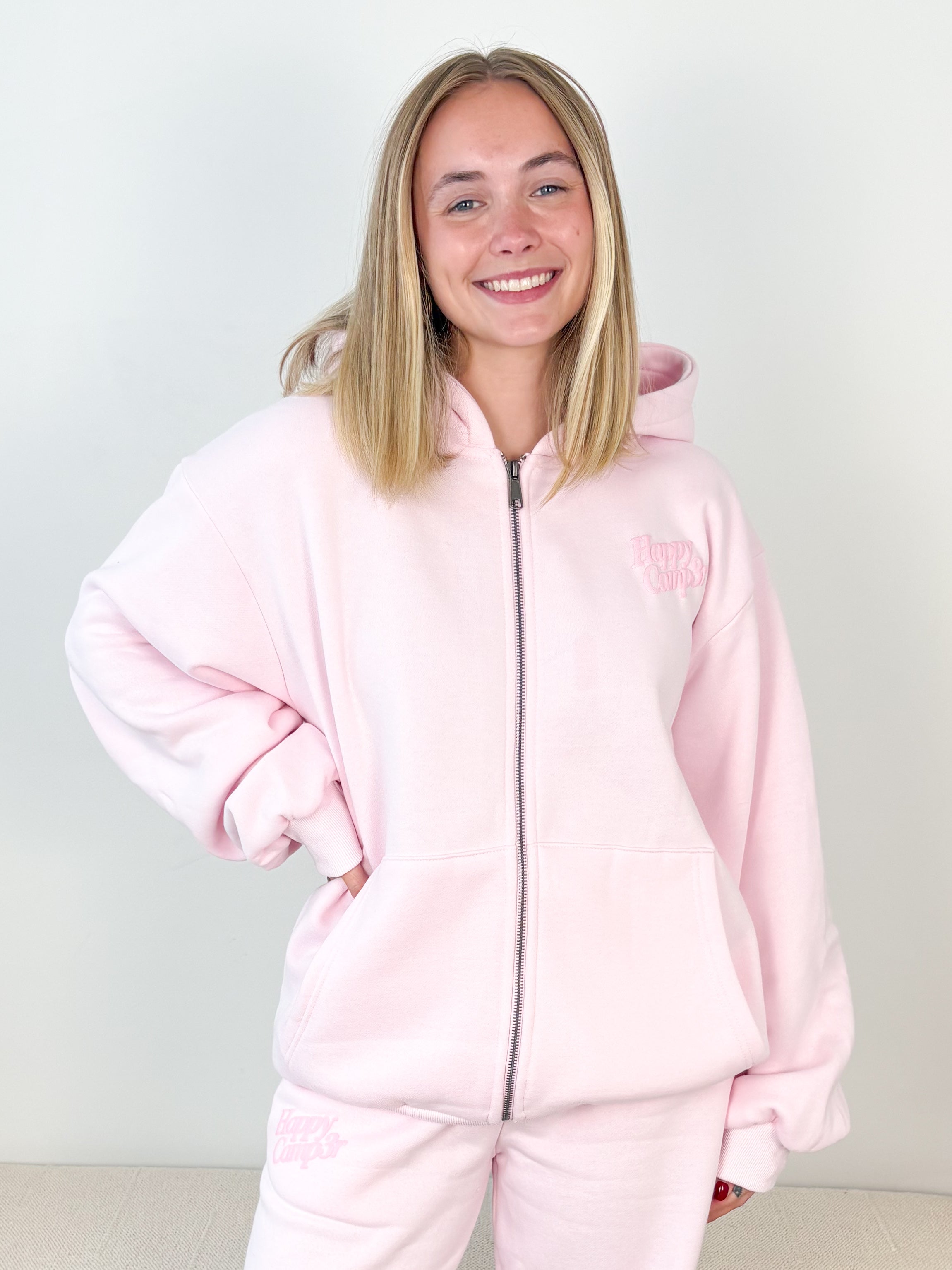 Happy Camp3r “Someone Loves You" Zip Up Hoodie