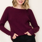 Waffle Textured Pullover - 3 colors! - The Nines