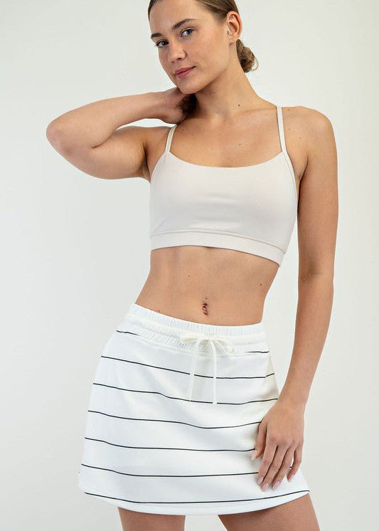 Scuba Striped Skort - 5 Colors! - The Nines