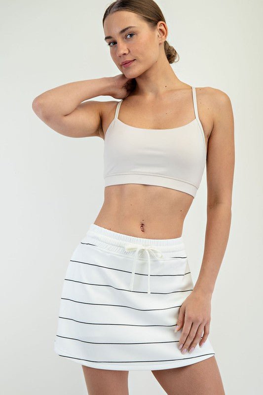 Scuba Striped Skort - 5 Colors! - The Nines