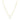 Double Layer Appeal Framed Cz Necklace - The Nines