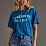 Somewhere On A Boat Tee - The Nines