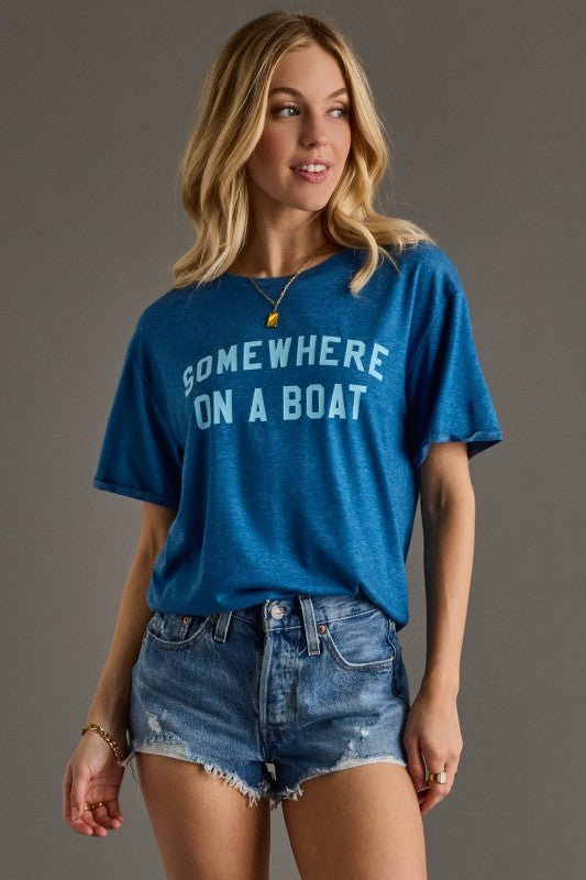 Somewhere On A Boat Tee - The Nines
