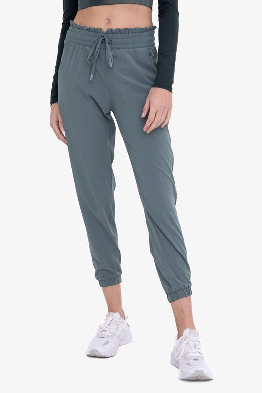 High Waist Joggers - 3 Colors! - The Nines