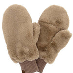 CC Faux Fur Mittens - 4 Colors! - The Nines