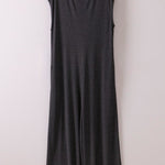 Black Button Down Jumpsuit - The Nines
