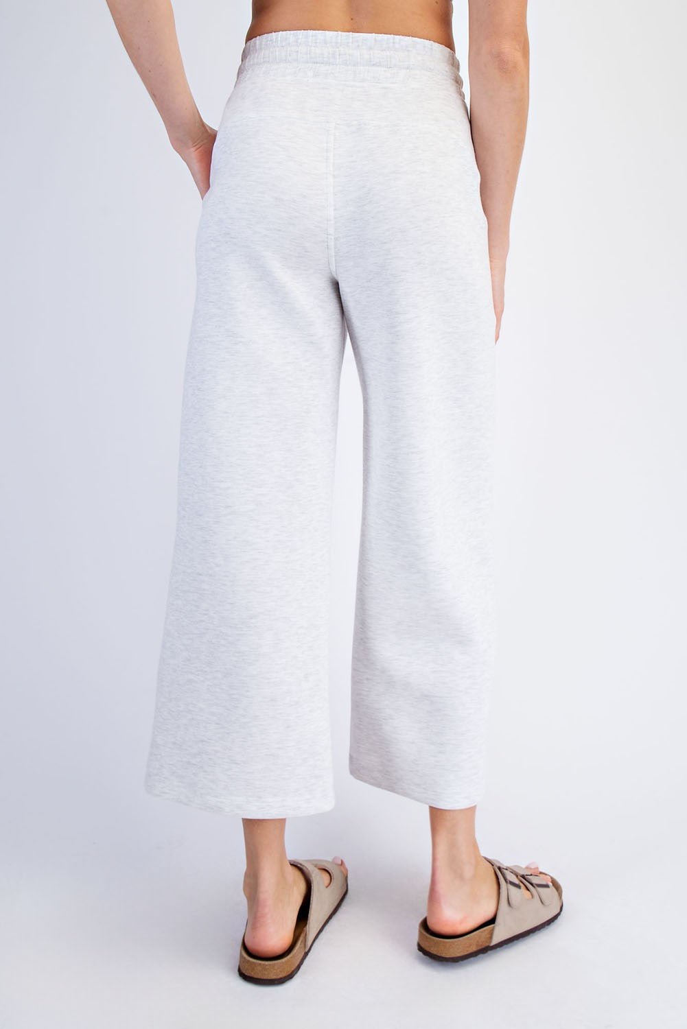 Scuba Cropped Wide Leg - 3 Colors! - The Nines