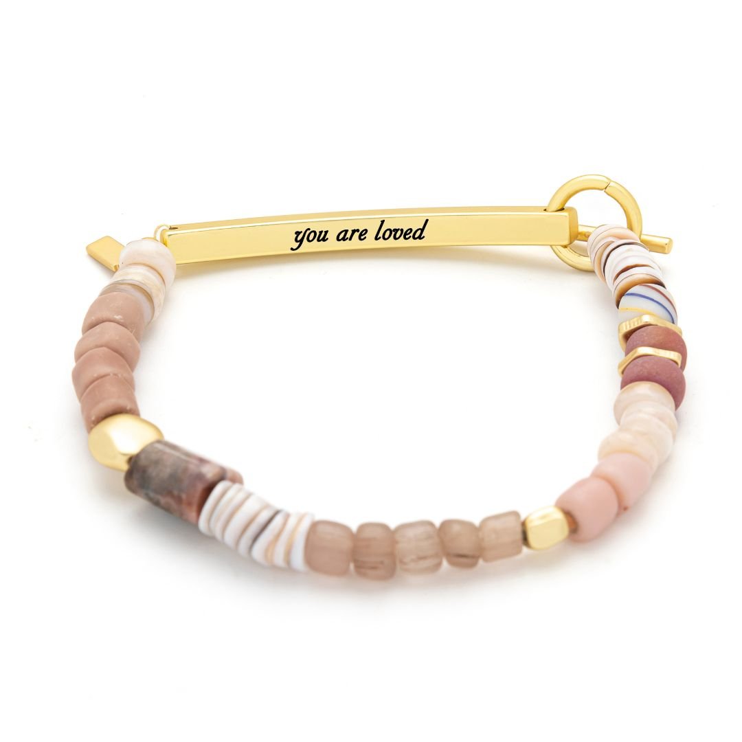 "You Are Loved" Hidden Message Bracelet - The Nines