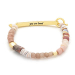 "You Are Loved" Hidden Message Bracelet - The Nines