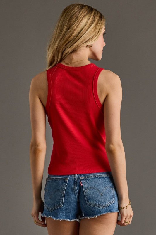 What's The Score Red Tank - The Nines