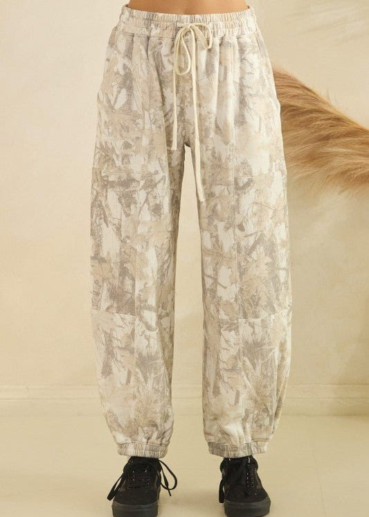 Camo French Terry Pant - The Nines