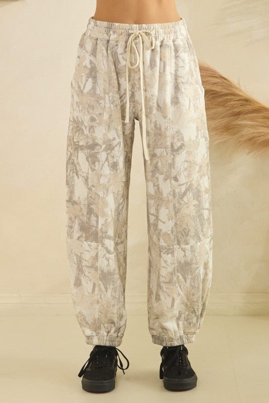 Camo French Terry Pant - The Nines