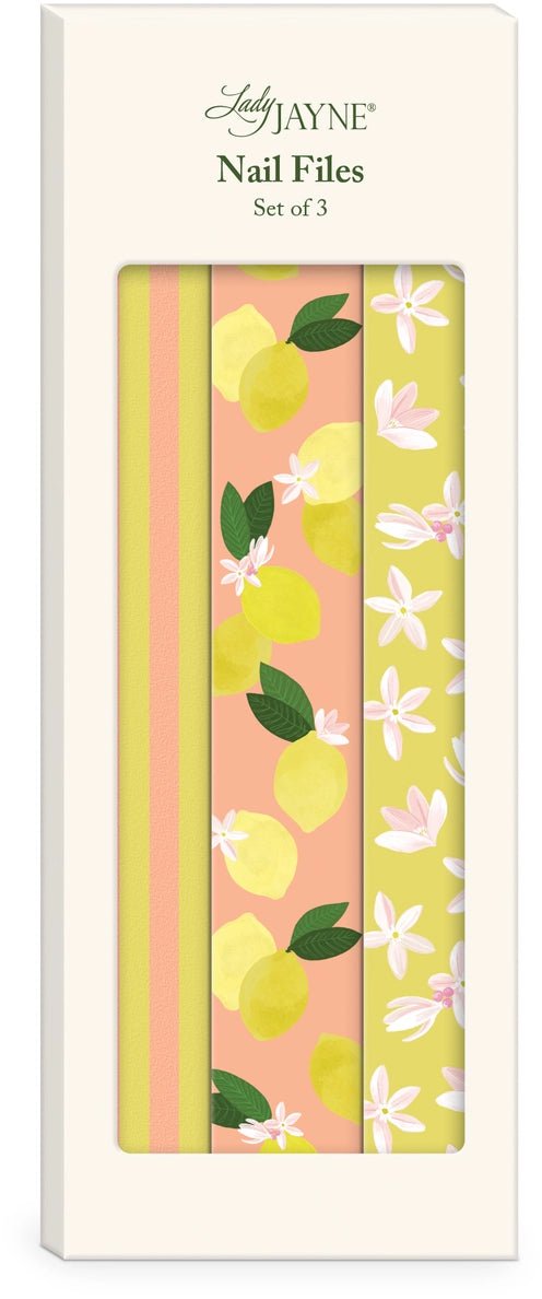 Fruit & Fleur Lemons Nail File - The Nines