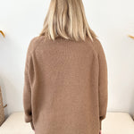 Textured Loose Turtleneck Sweater - 2 colors! - The Nines