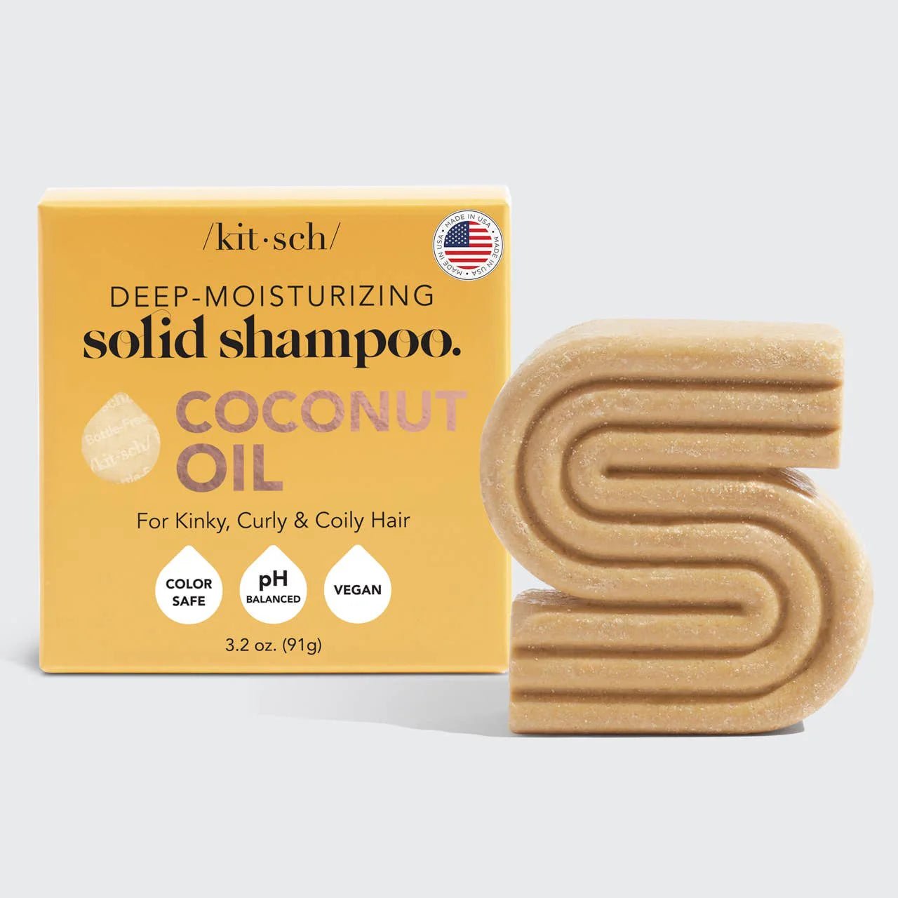 Coconut Oil Shampoo Bar for Dry Damaged Hair - The Nines