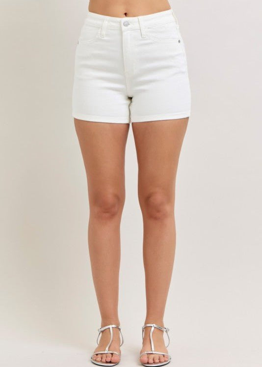 Judy Blue White Shorts - The Nines