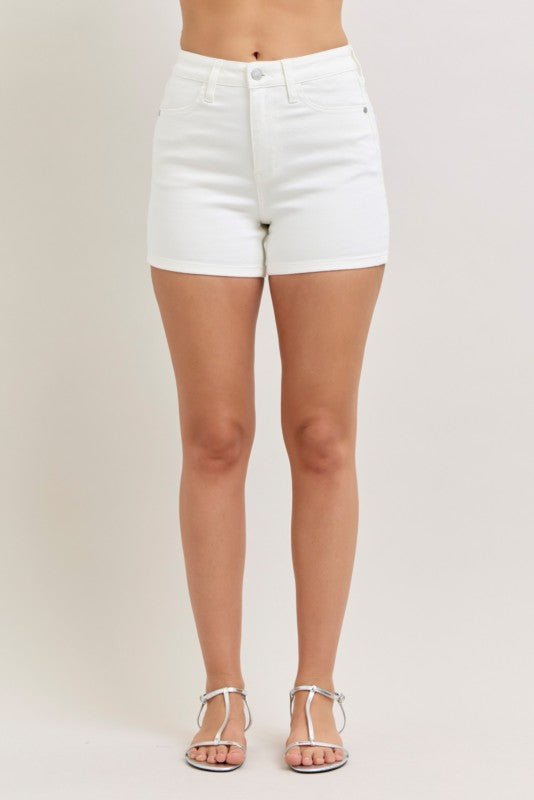 Judy Blue White Shorts - The Nines